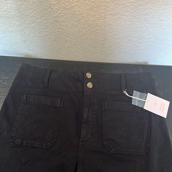 Lauren Conad Super High-Rise Women's Shorts - Black - Size 16 - Picture 2 of 7